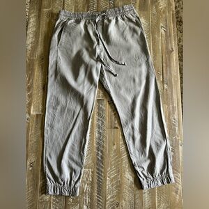 Gap grey jogger cotton pants size 6